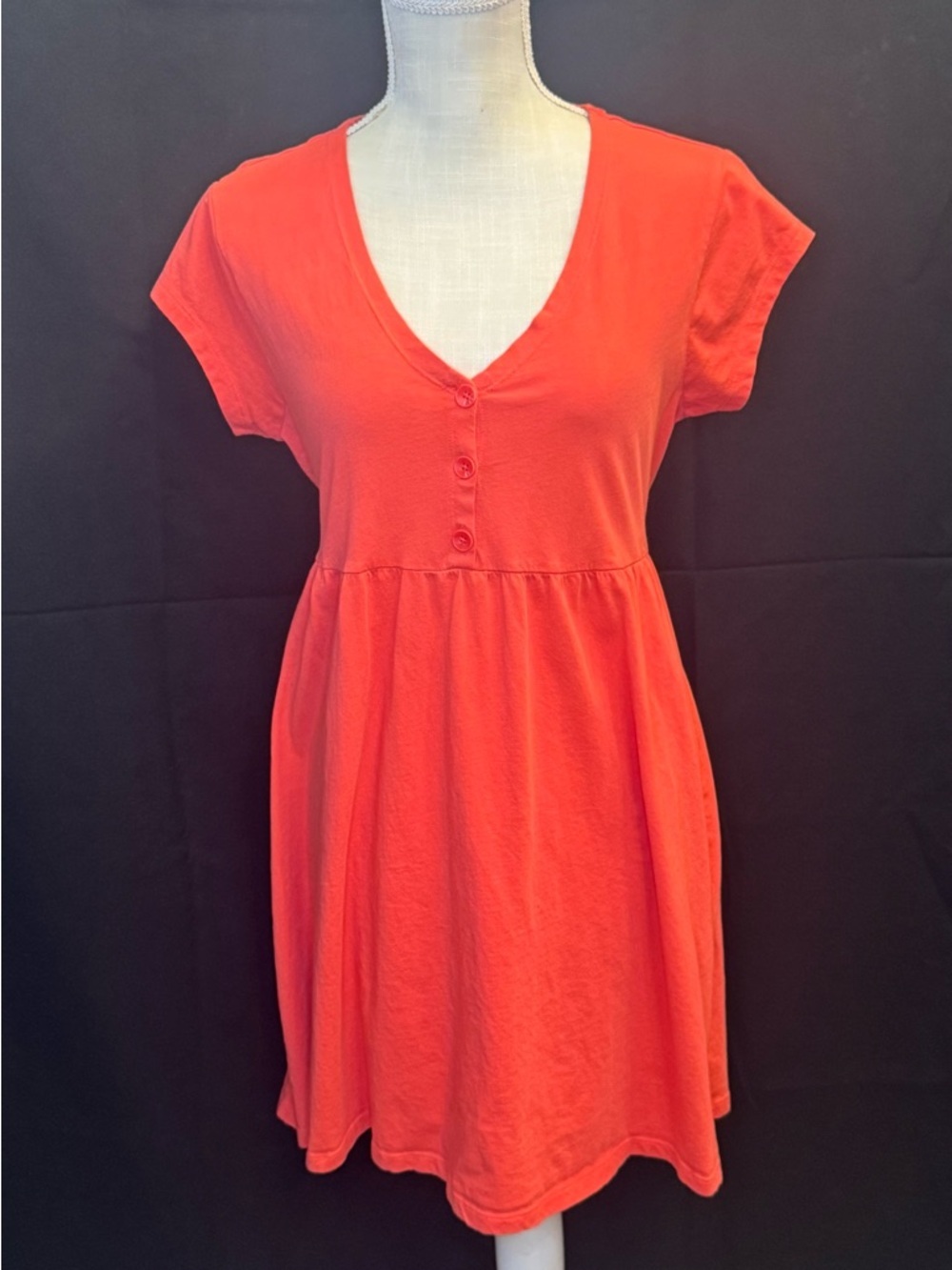 Volcom Nothin But Stone V-Neck Midi dress